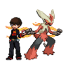 Richard and Blaziken