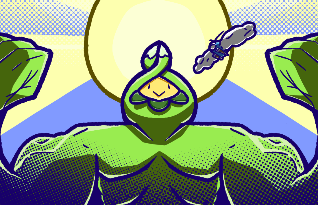 DNU art with extremely ripped budew
