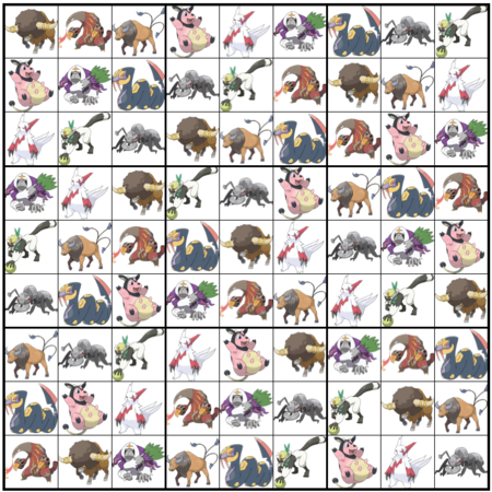 PokéSudoku answers