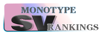 MPL SV MONOTYPE RANKINGS