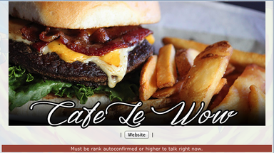 Cafe le Wow Room Intro