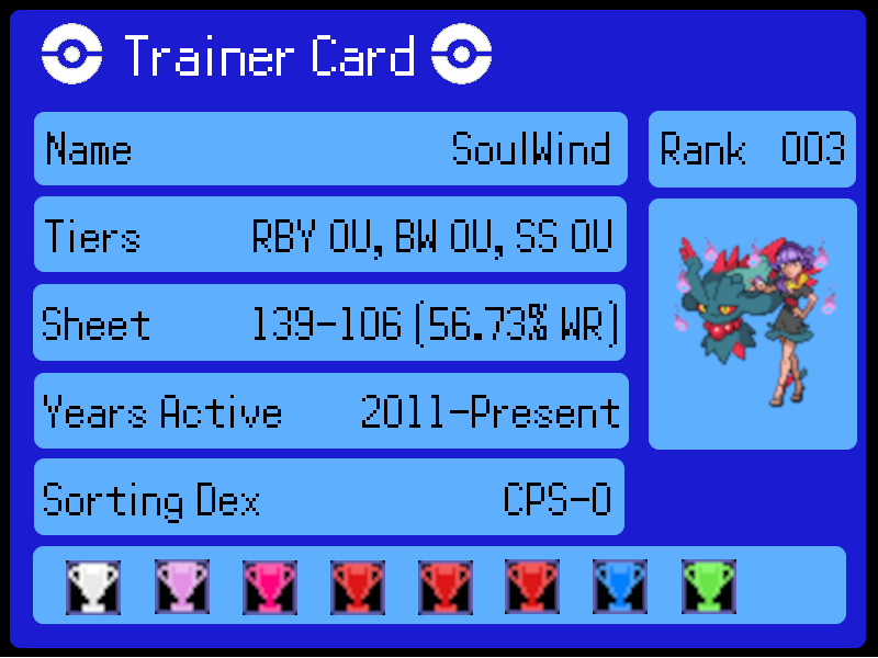 SoulWind Player Card