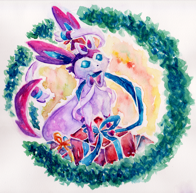 Secret Santa art by Nerina