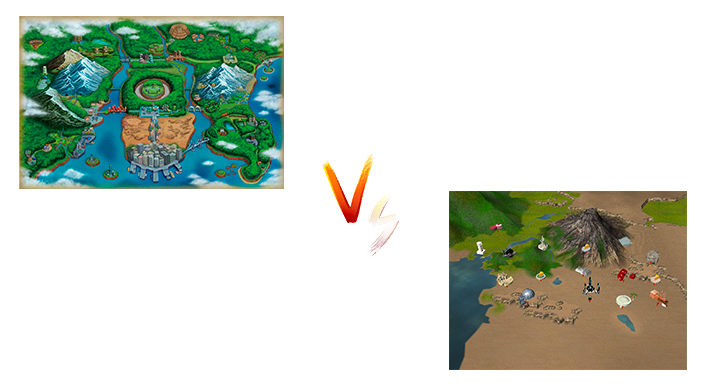 The Great Regional FRIENDLY Debate: Unova vs. Orre art