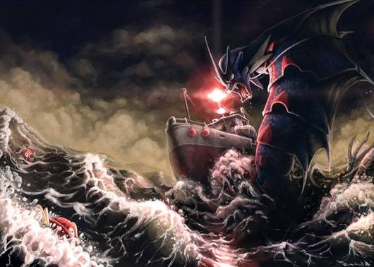 Gyarados by D_what
