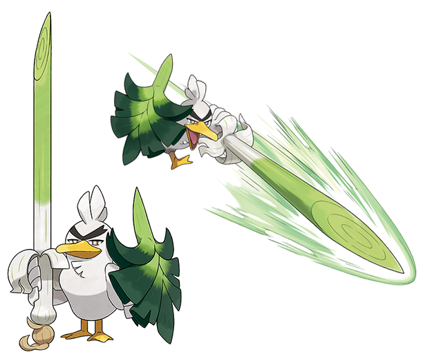 Farfetch'd is the perfect My Stick Is A Sword fantasy