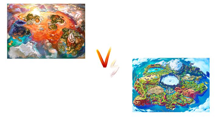 The Great Regional FRIENDLY Debate: Alola vs. Paldea art