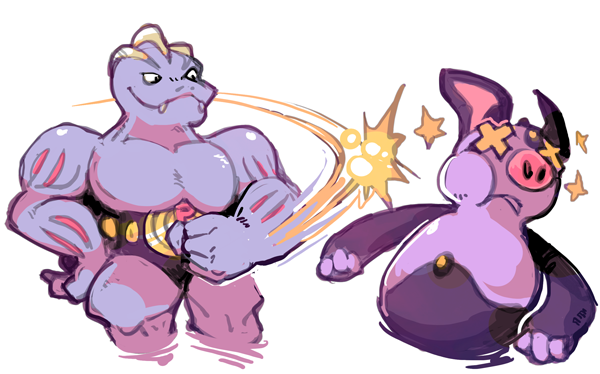 Machoke by Bummer