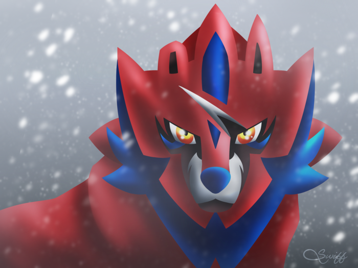 National Dex Suspect Coverage: Zamazenta art