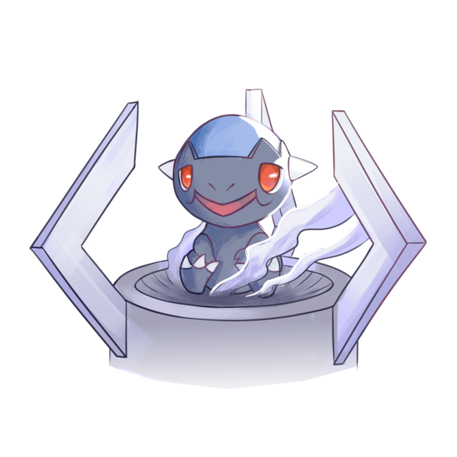ENG ⬇️] El pokémon fósil Pliogon, de tipo agua/dragón, tiene un encuentro  con Princoya, el pokémon sirenita. Princoya, de tipo agua/hada…