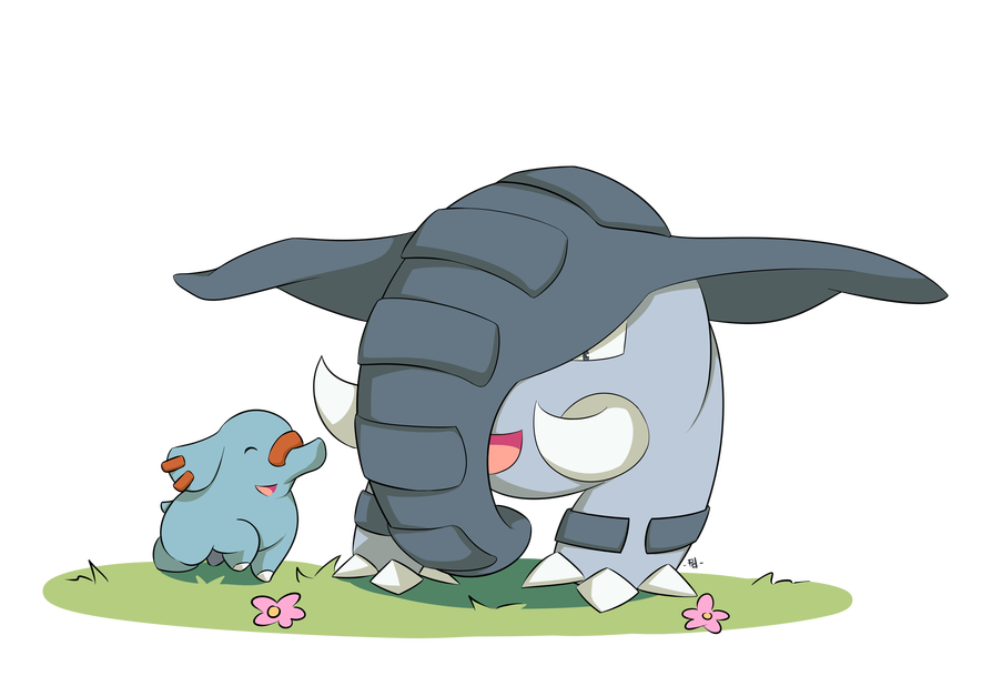 Donphan & Phanpy von MewSkitty