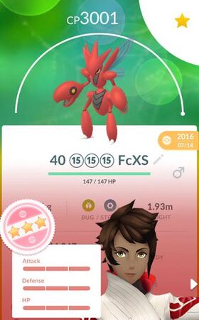 Perfect IV Scizor