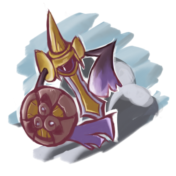 SS UU Spotlight: Aegislash artwork