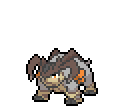 Terrakion sprites gallery | Pokémon Database
