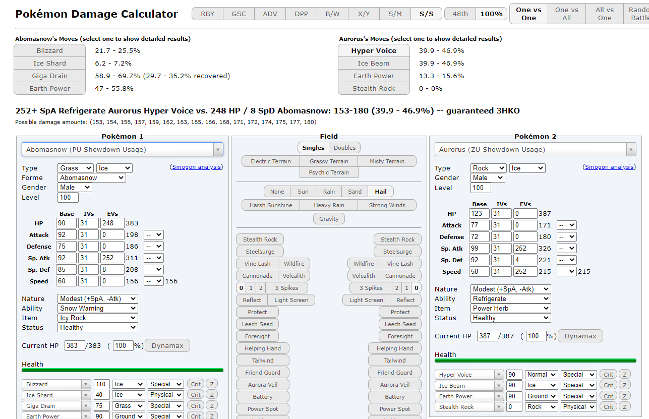 Pokémon Damage Calculator - Codesandbox