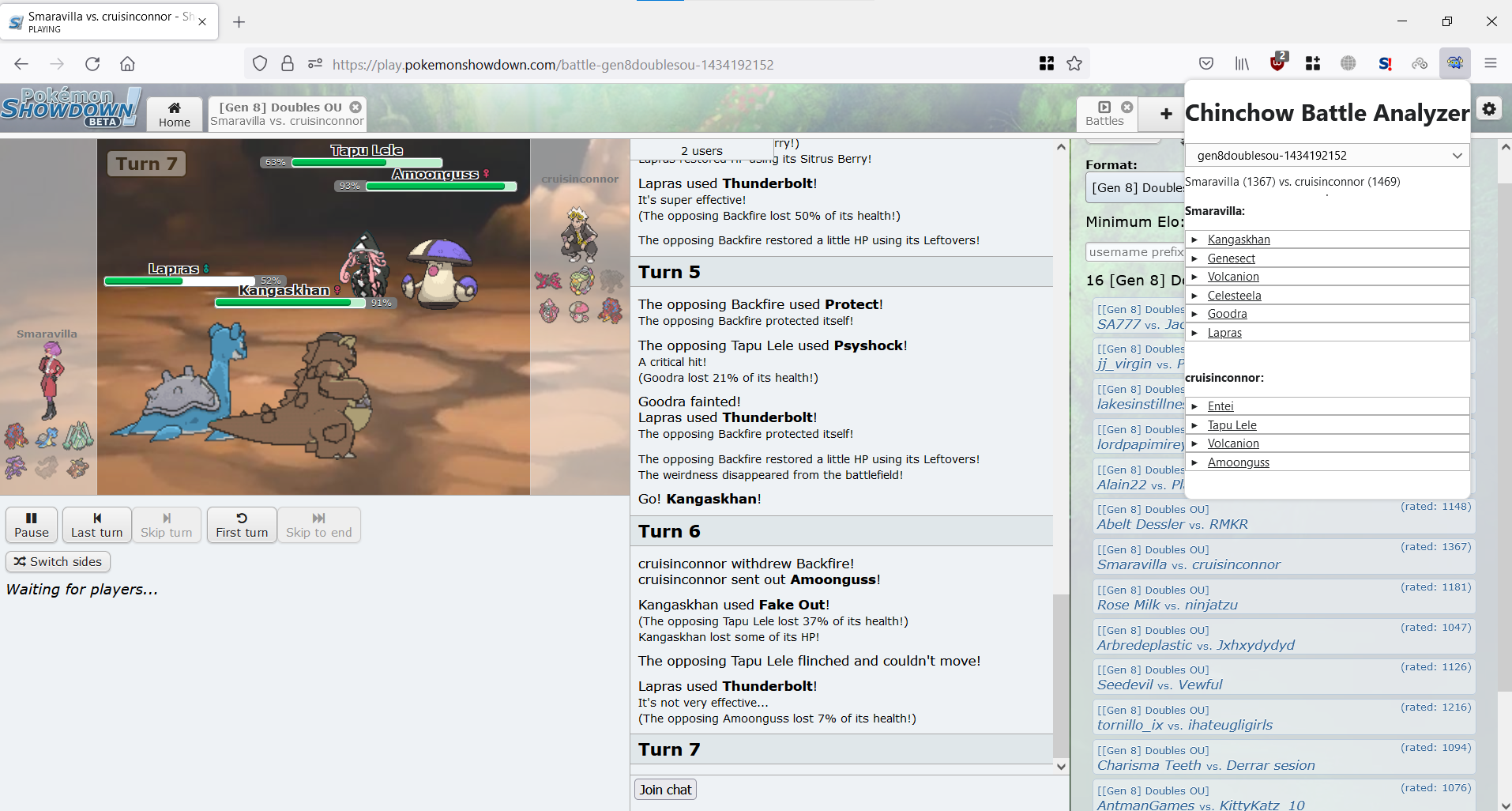 Programming - Pokemon Showdown replay annotator