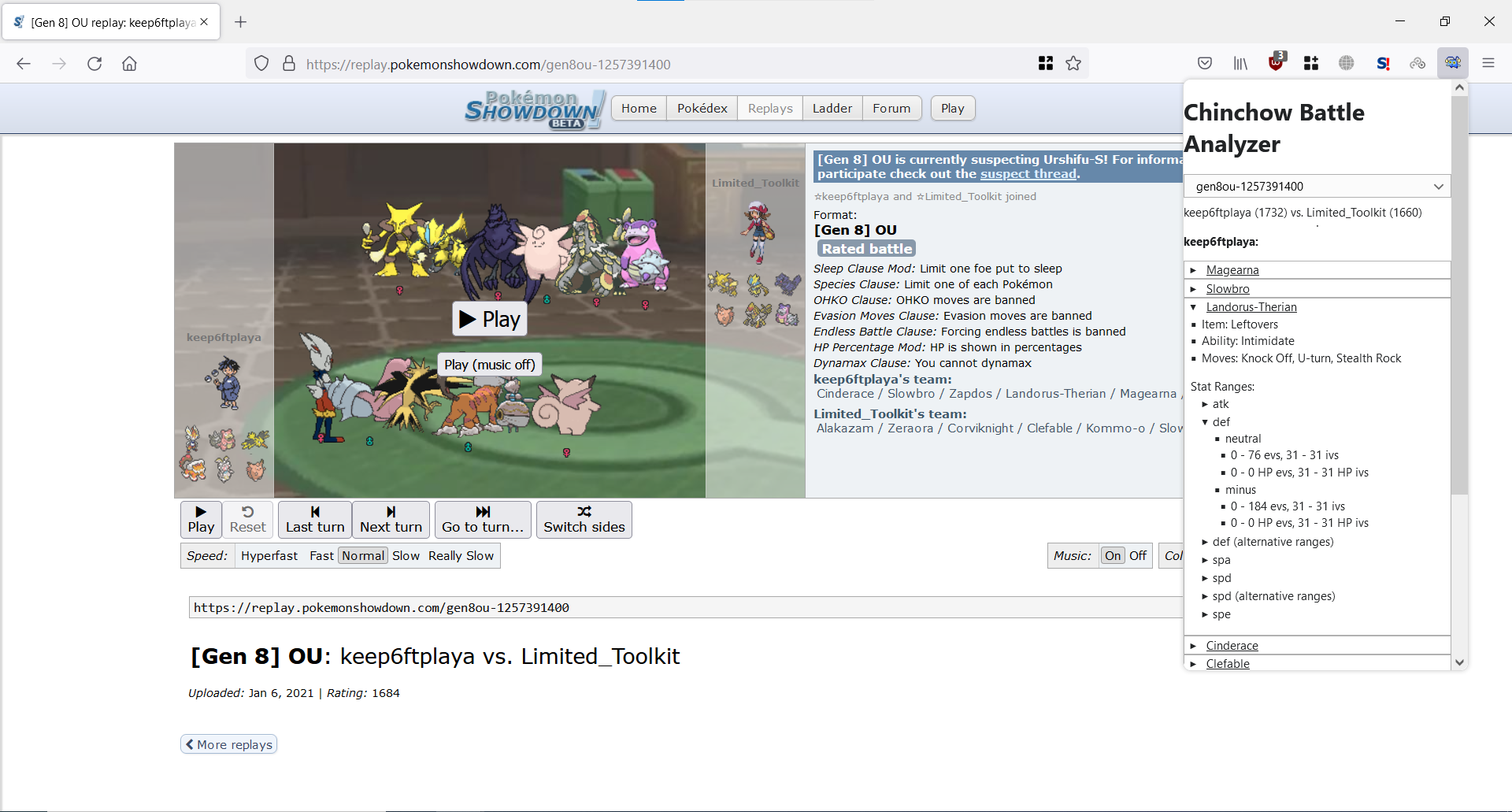 How to access, share, and also download replays in Pokemon Showdown 