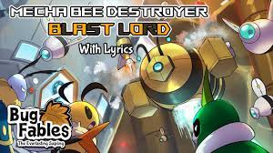 Mecha Bee Destroyer BLAST LORD WITH LYRICS - Bug Fables: The Everlasting  Sapling Cover - YouTube