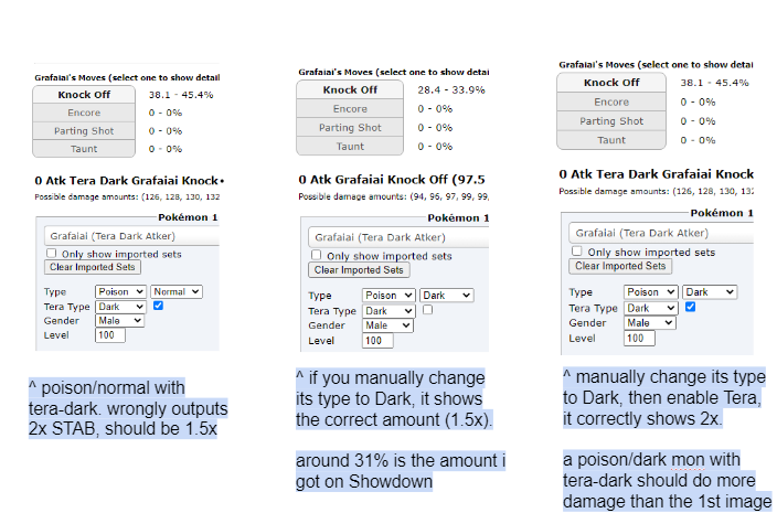 Pokémon Damage Calculator - Play Pokémon Damage Calculator On Pokedoku