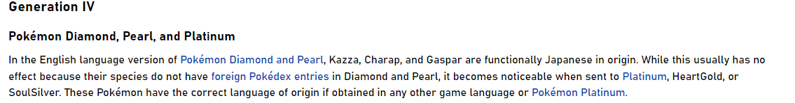 Diamond, Pearl, Platinum, HeartGold & Soul Silver Pokédex