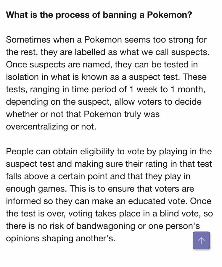 Smogon Exam: Pokemon Community Quiz! - ProProfs Quiz