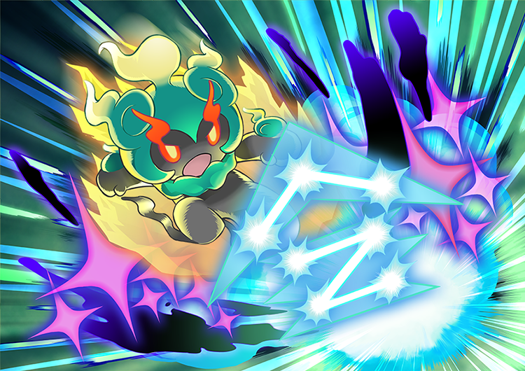 Marshadow using its Z-move