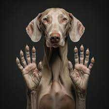 Dog With Human Hands : r/midjourney