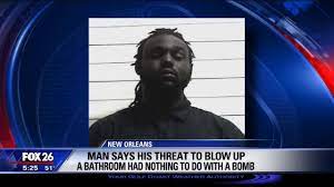 Man plans to blow up the bathroom | Who knew this story would end up all  over the internet. A man arrested for saying he was going to blow up the  bathroom.