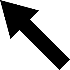 Up left arrow - Free arrows icons