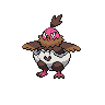 Vullaby Shiny sprite from Black & White