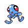 Tentacool sprite from Silver