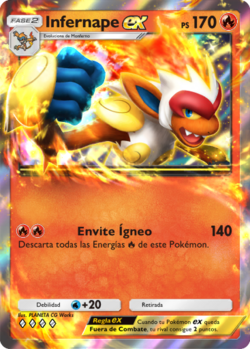 250px-Infernape_ex_(Pugna_Espaciotemporal_29_TCG_Pocket).png