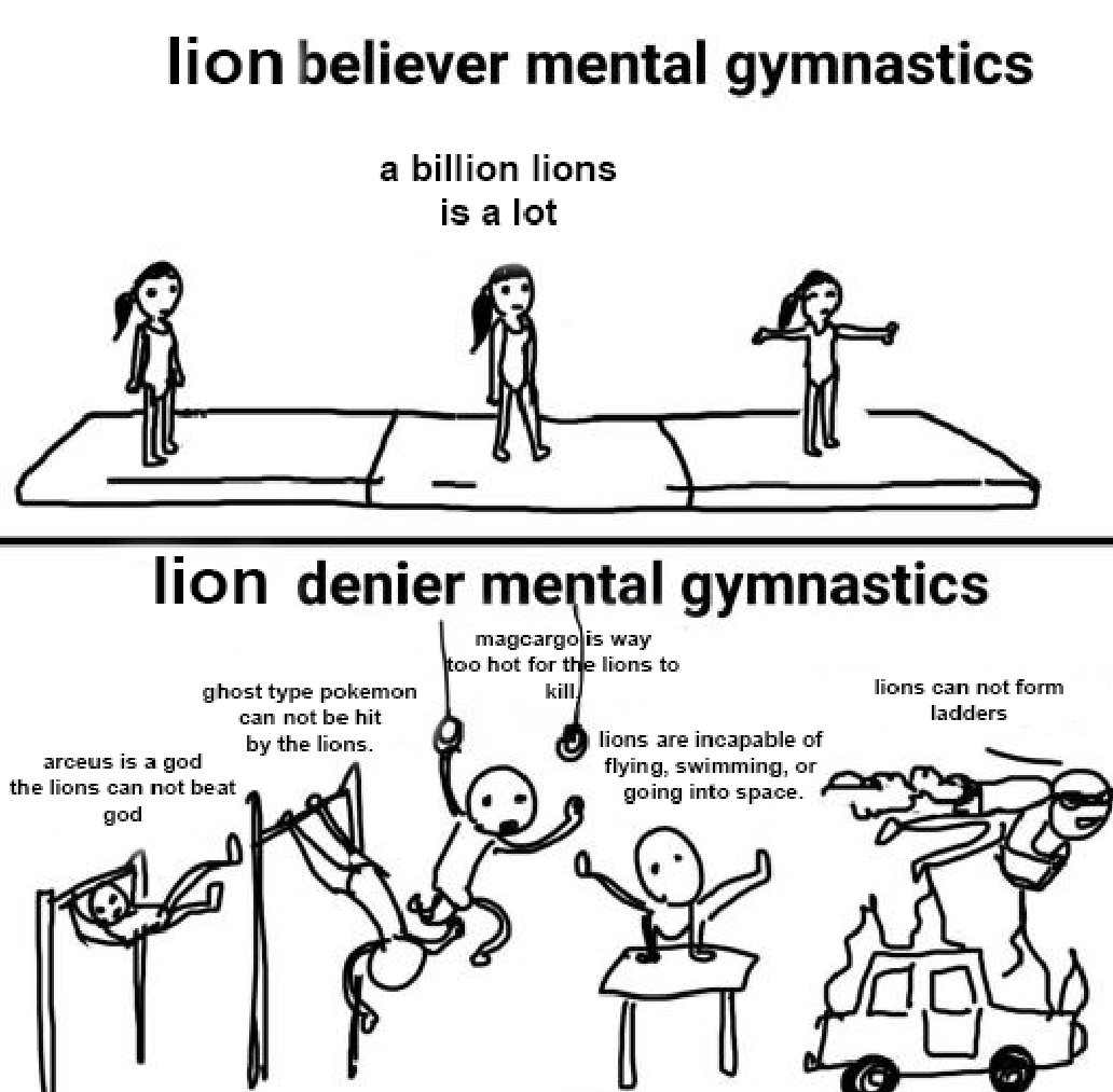 1 billion lions vs pokemon