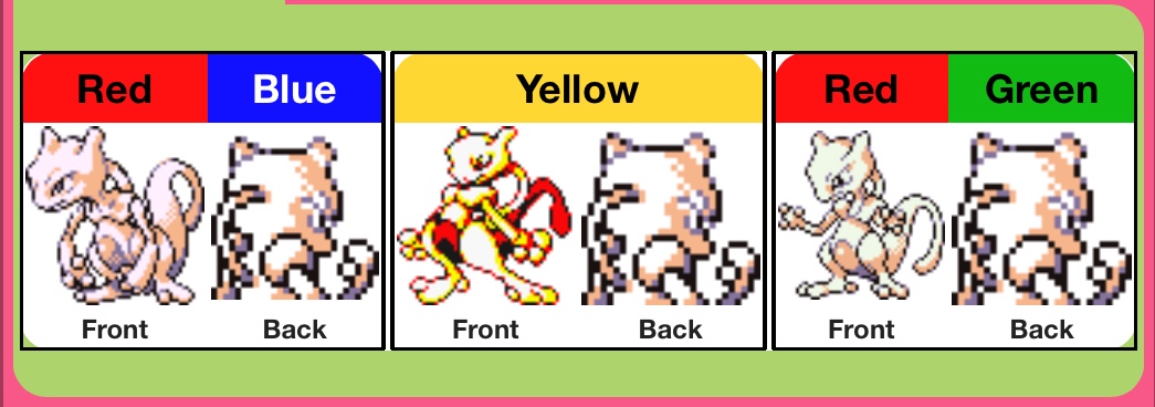 Pokémon Red & Green: The 10 Worst Sprites