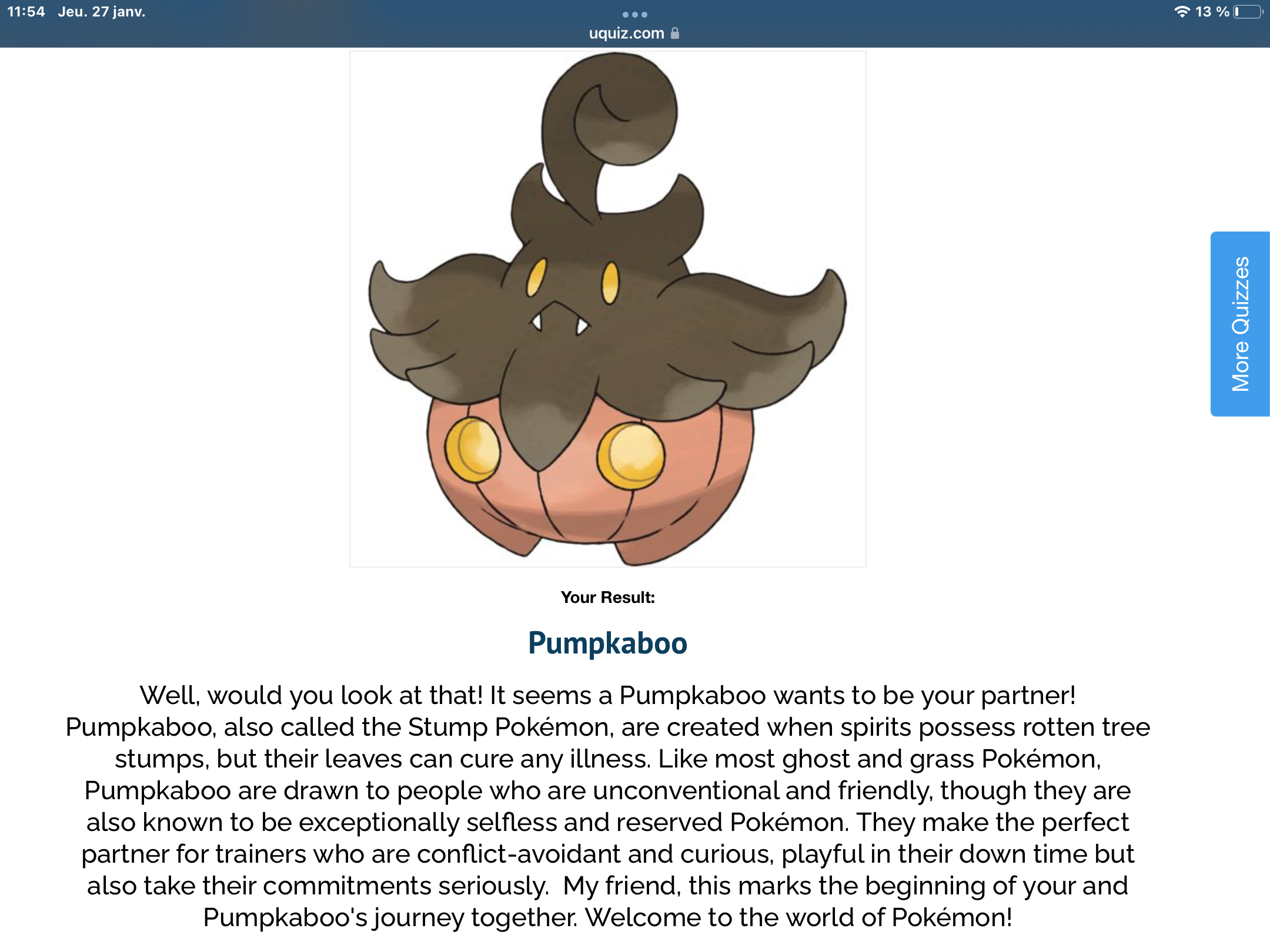 Smogon Exam: Pokemon Community Quiz! - ProProfs Quiz