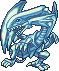 Blue Eyes White Dragon by Mirru