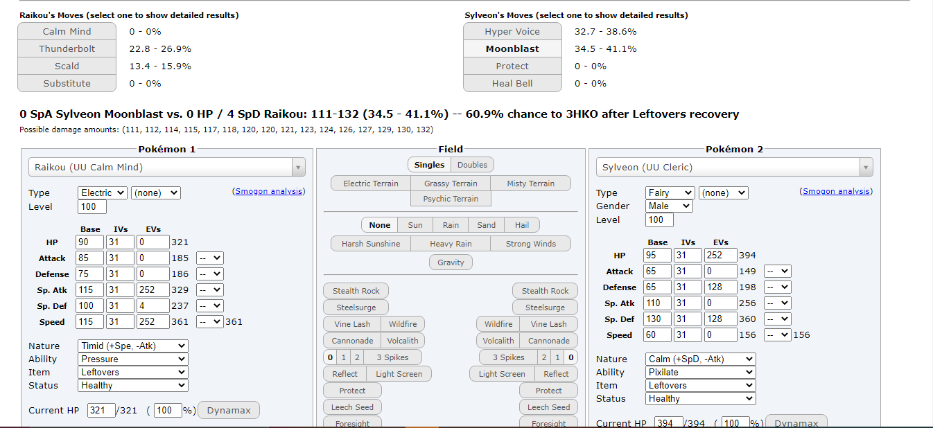 Pokémon Damage Calculator - Codesandbox