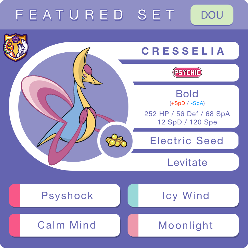 Doubles Cresselia (Doubles) Smogon Forums