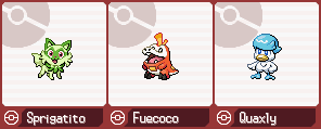 Pokedex-Inspired Displays (Scarlet/Violet Starters)