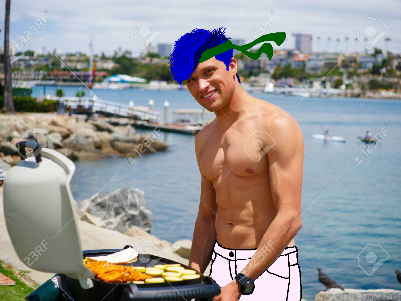 ike but grillin.jpg