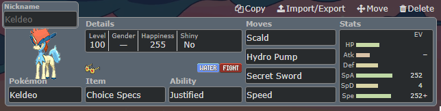 What would be a good moveset for Gardevoir? What about EVs? I was thinking  psyshock, thunderbolt, shadow ball and something else, and for EVs, SpAtk  then not sure if Speed or SpDef