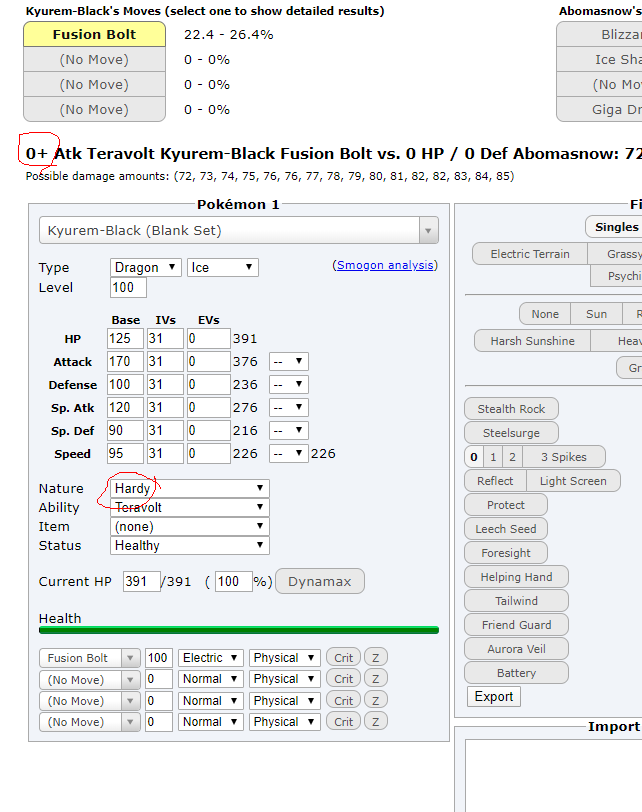 Pokemon Sun and Moon Damage Calculator! 