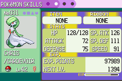 The best moveset for Gardevoir in Pokemon Ruby, Sapphire, and Emerald