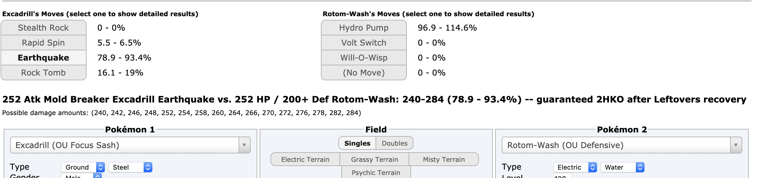 Pokémon Showdown on X: PS! Damage Calculator now fully supports