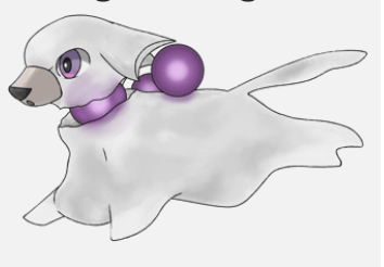 Fan art of ghost dog mon