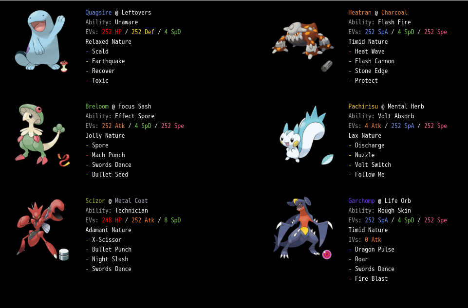 Any suggestions for my Smogon DW OU team? - Pokemon Rate My Team