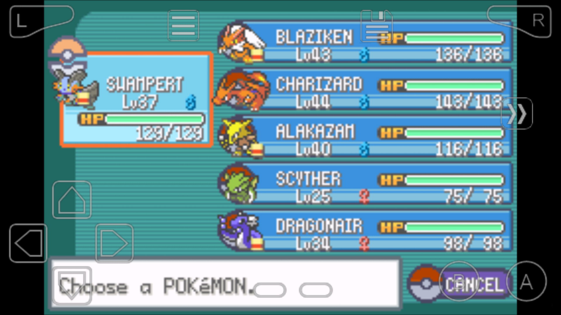 Thoughts on best option for HM slave : r/PokemonFireRed
