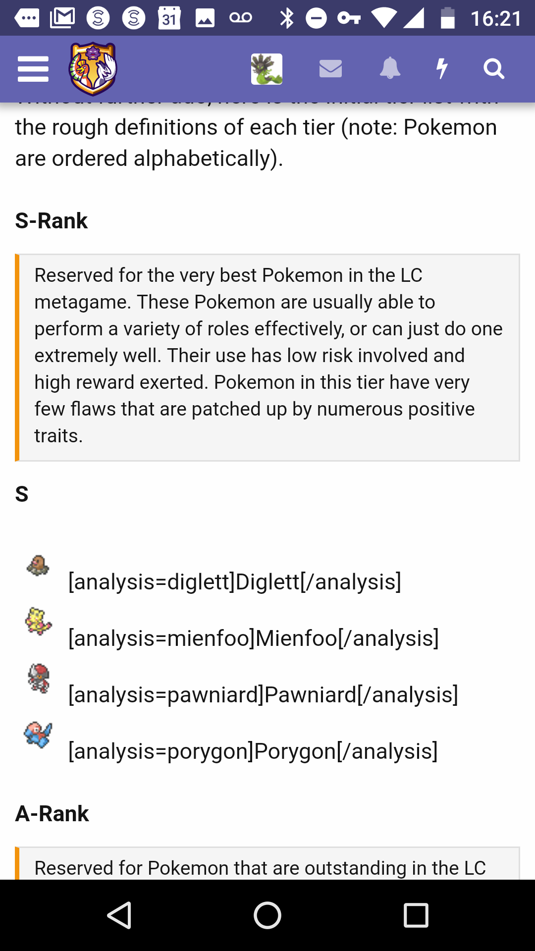 bw lc viability rankings - lc viability ranking