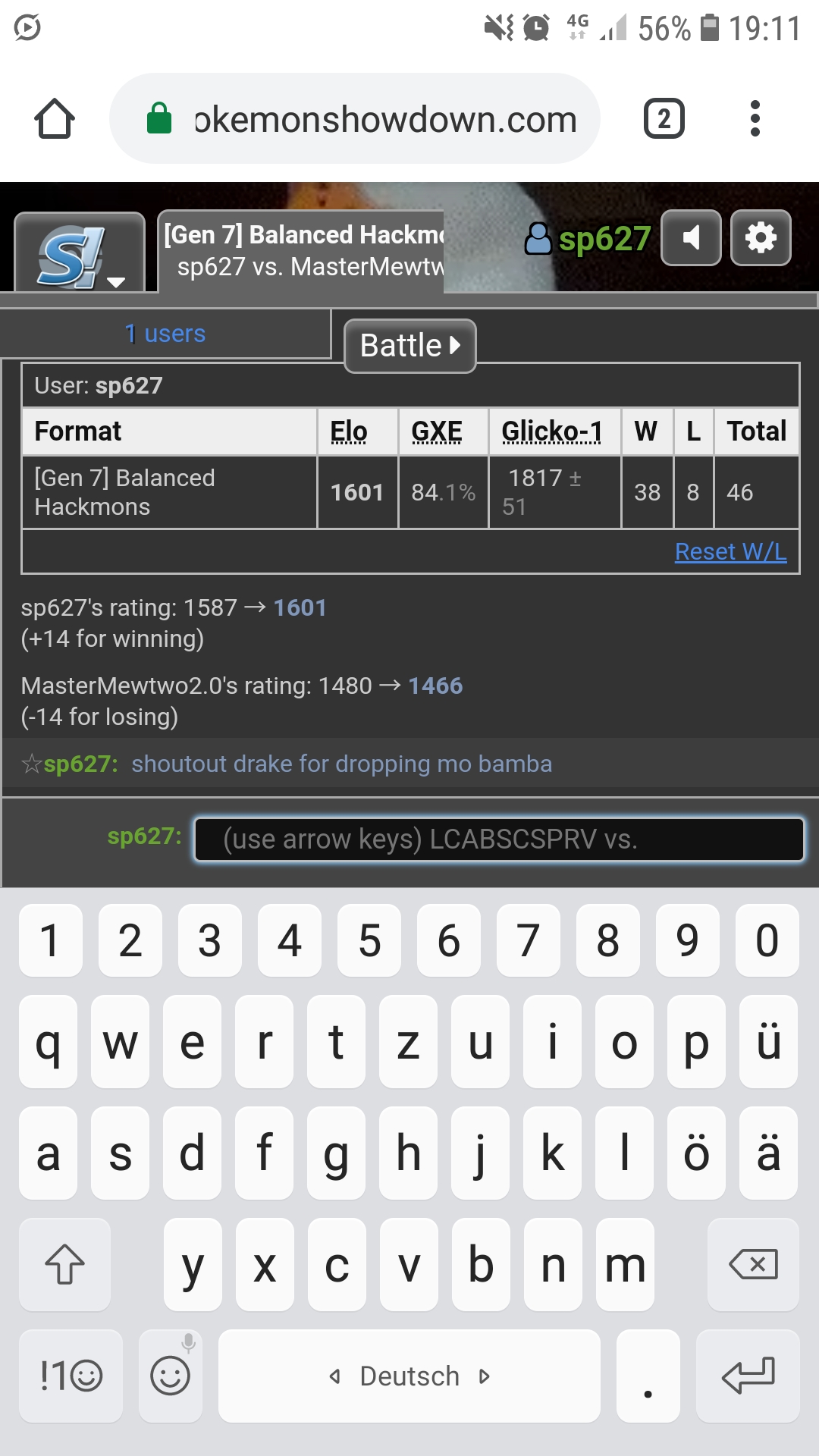 Bh Bh7 Suspect 7 Sleep Clause Voter Id Information Page 2 Smogon Forums