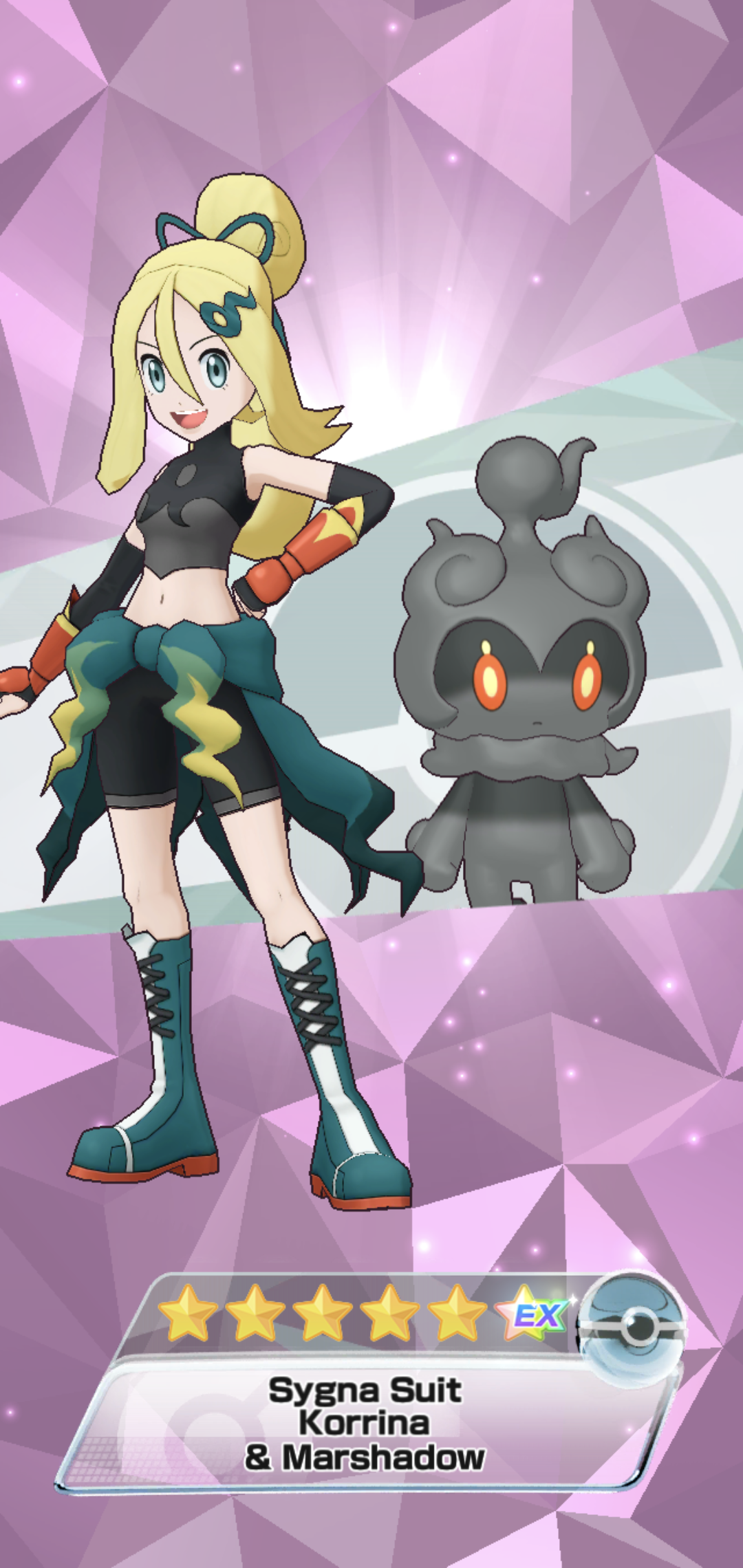 Sygna Suit Hau & Tapu Koko in Pokémon Masters EX